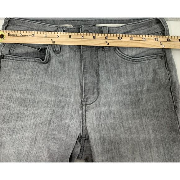 Pilcro and Letterpress Anthropology Jeans Womens 27 Gray Hi Rise Skinny‎ Stretch - Picture 7 of 11